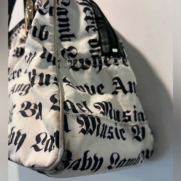 Lesportsac/LAMB love Angel music baby by Gwen Stefani classic style duffle bag - Picture 4 of 10
